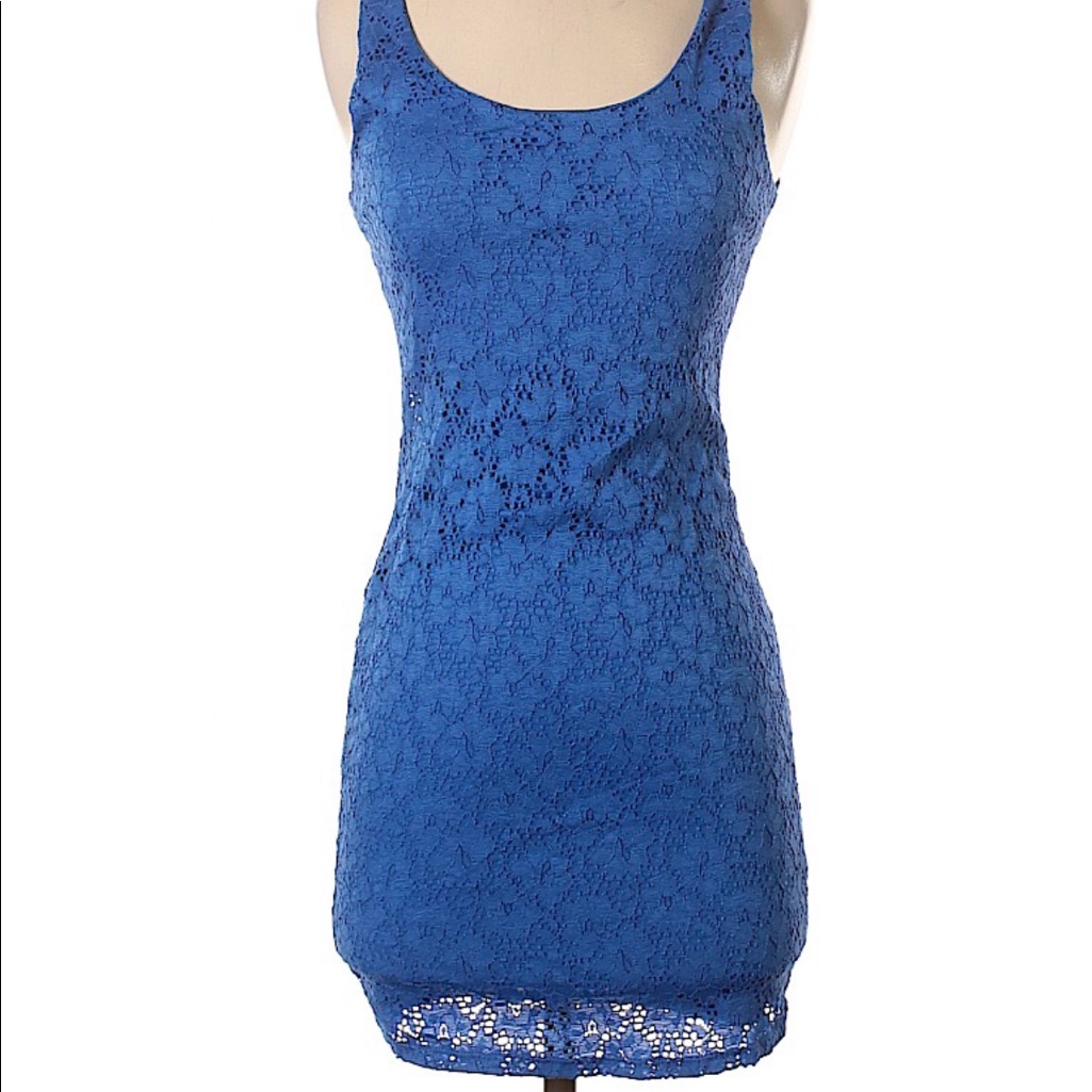 Nwt Theory Blue Mini Dress